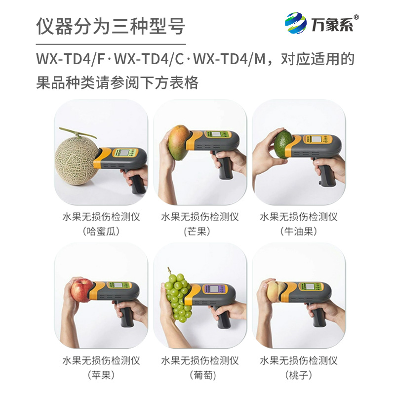 水果的X光眼：便攜式水果糖度無(wú)損傷檢測儀