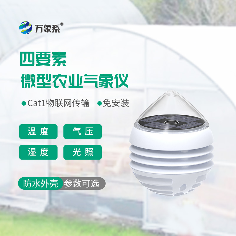 小巧精準接地氣：四要素微型農業(yè)氣象儀，適配田間精細化務(wù)農